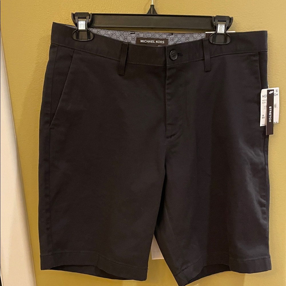 NWT Michael Kors Men's Black Shorts